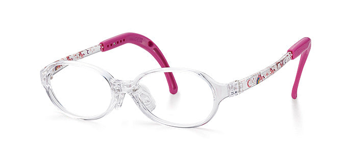 Tomato TKAC Eyeglass Frame clear pink rainbow