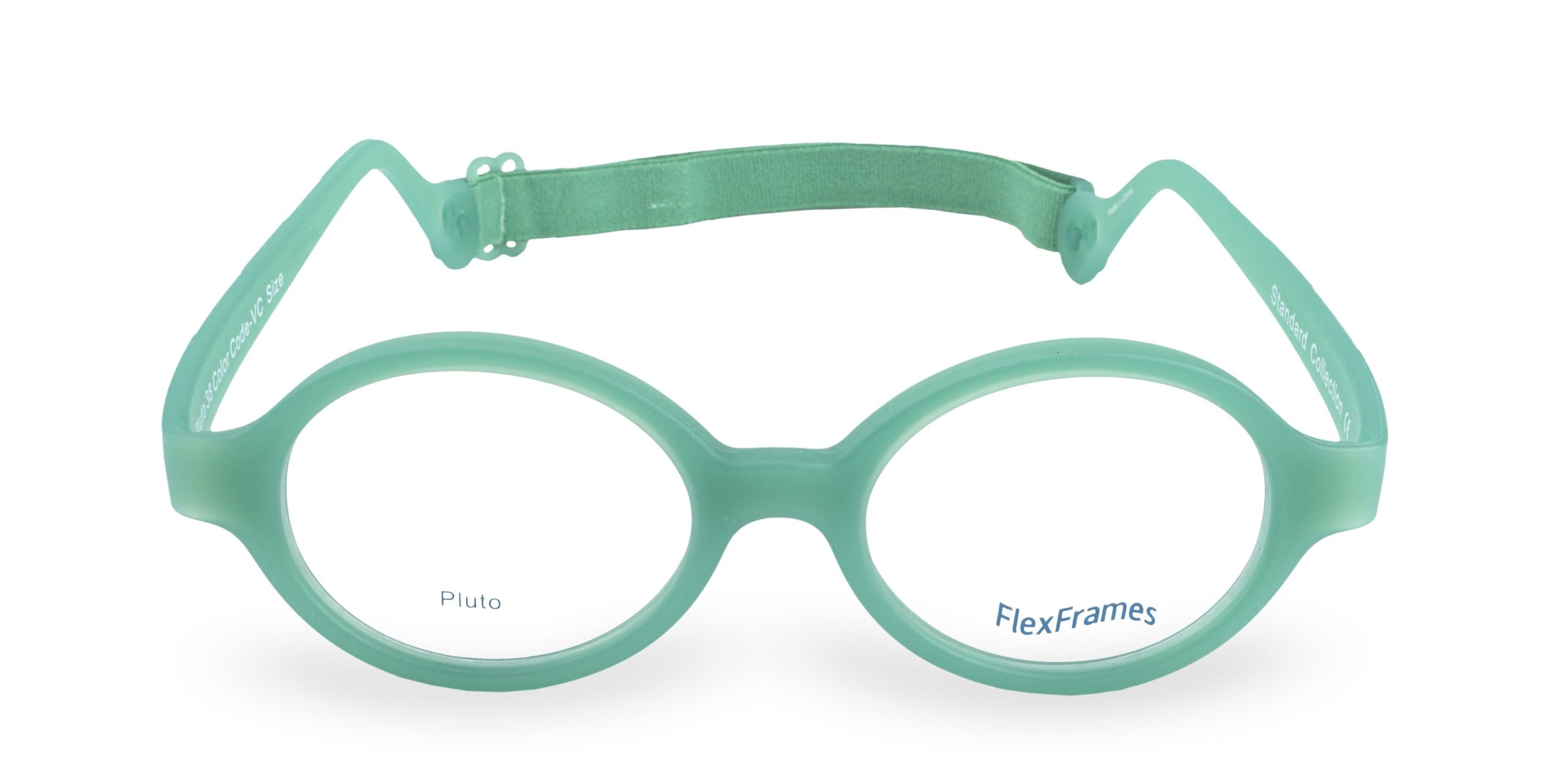FlexFrames Pluto clear green